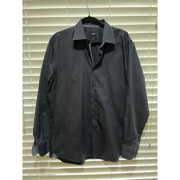 Hugo Boss Long Sleeve Button Up Shirt - Size XL‎ - Picture 1 of 6